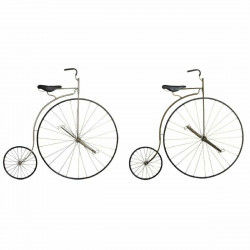 Decoración de Pared DKD Home Decor 100 x 95 x 4,5 cm Negro Bicicleta Vintage...