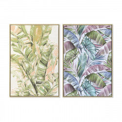 Bild DKD Home Decor 84 x 4,5 x 123 cm Palmen Tropical (2 Stück)