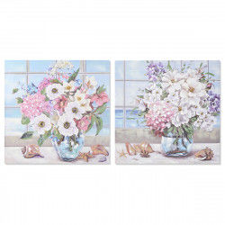 Painting DKD Home Decor 100 x 2,8 x 100 cm 100 x 3 x 100 cm Shabby Chic (2...