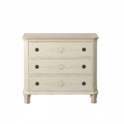 Chest of drawers 92 x 46 x 81 cm White Fir wood