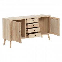 Credenza MARIE Naturale Legno 140 x 40 x 76 cm DMF