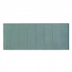 Headboard 160 x 7 x 64 cm Synthetic Fabric Aquamarine