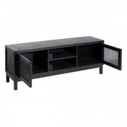 Mueble de TV SHADOW Negro madera de mindi 150 x 40 x 55 cm