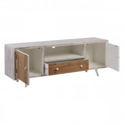 Meubles de télévision COUNTRY 150 x 35 x 53,5 cm Naturel Blanc Bois d'épicéa...