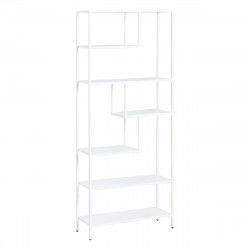 Shelves SQUARE Metal White 80 x 26 x 180 cm