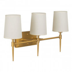 Lámpara de Pared 58 x 20 x 31,5 cm Tejido Sintético Dorado Metal Moderno