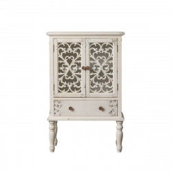 Armario SHABBY CHIC 71 x 40 x 111 cm Blanco Madera de abeto Madera MDF