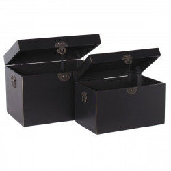 Set of Chests ORIENTE Wood 60 x 40 x 42 cm (2 Pieces)