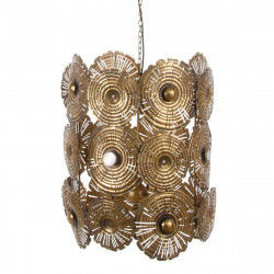 Plafondlamp 50 x 50 x 65 cm Gouden Metaal