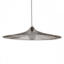 Ceiling Light 90 x 90 x 13 cm Golden Metal