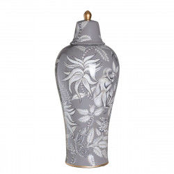 Vase Céramique Gris Singe 30 x 30 x 72 cm