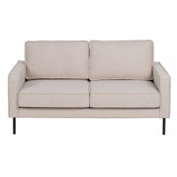 Sofa 163 x 87 x 90 cm Synthetisch materiaal Beige Metaal