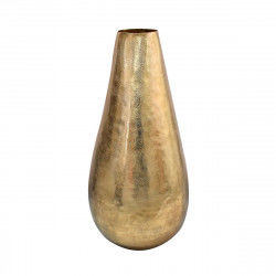 Vase 45 x 45 x 95 cm Gold Aluminium