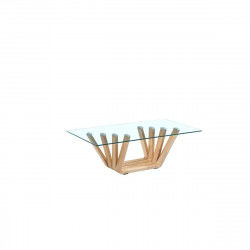 Centre Table DKD Home Decor Crystal walnut (130 x 70 x 42 cm)