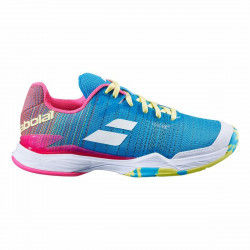 Chaussures de Tennis pour Femmes Babolat Jet Mach II Femme Bleu ciel