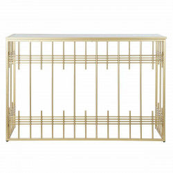 Console DKD Home Decor Kristal Zwart Gouden Metaal 120 x 40 x 81 cm