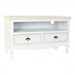 TV furniture DKD Home Decor White MDF Wood (100 x 42 x 61 cm)