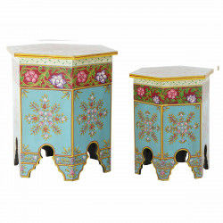 Side table DKD Home Decor 8424001853229 48 x 41,5 x 49 cm Multicolour Mango wood