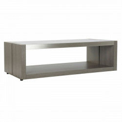 Hoofdtafel DKD Home Decor Kristal Aluminium Ek Gehard glas (120 x 60 x 37,5 cm)