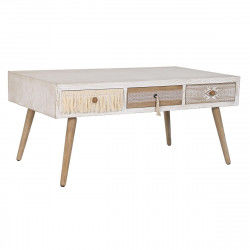 Hoofdtafel DKD Home Decor Spar Katoen (110 x 60 x 50 cm)