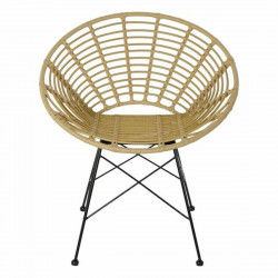 Dining Chair DKD Home Decor Metal Rattan (72 x 64 x 78 cm)