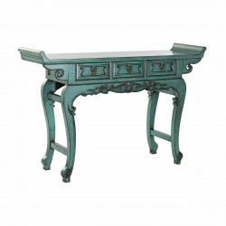 Console DKD Home Decor Vert Multicouleur Turquoise Métal 135 x 37 x 89 cm