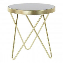 Side table DKD Home Decor Crystal Steel (42 x 42 x 46 cm)