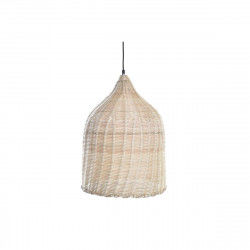 Ceiling Light DKD Home Decor Natural Rattan 40 x 40 x 51 cm 50 W