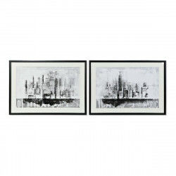 Cadre DKD Home Decor CU-180446 84 x 3 x 60 cm New York (2 Unités)