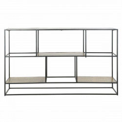 Étagère DKD Home Decor Noir Doré Aluminium 140 x 30 x 85 cm (1)