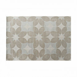 Tapijt DKD Home Decor Beige Polyester Cirkels (160 x 230 x 0.9 cm)