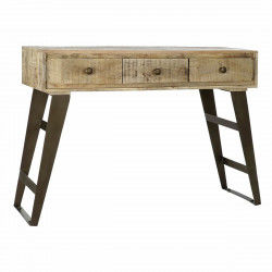 Console DKD Home Decor 130 x 40 x 89 cm Natuurlijk Zwart Metaal Mangohout