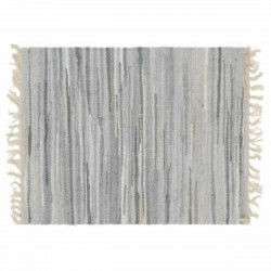 Tapijt DKD Home Decor Grijs Indiaas Franjes (200 x 290 x 1 cm)