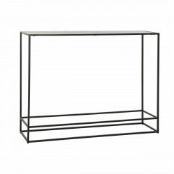 Console DKD Home Decor 110 x 25 x 84 cm Zwart Gouden Aluminium Plastic