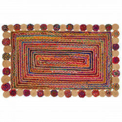 Tapijt DKD Home Decor Katoen Multicolour Jute (160 x 230 x 1 cm)