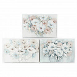 Bild DKD Home Decor 120 x 3,5 x 80 cm Blomster Shabby Chic (3 Stücke)