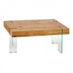 Hoofdtafel Glas Hout MDF 60 x 42 x 120 cm