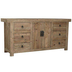 Dientafel DKD Home Decor Natuurlijk Hout (180 x 45 x 85 cm)