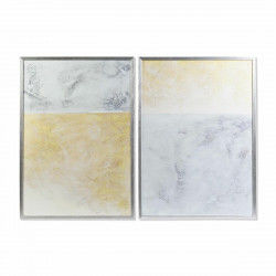 Quadro DKD Home Decor Astratto 70 x 3 x 100 cm (2 Unità)