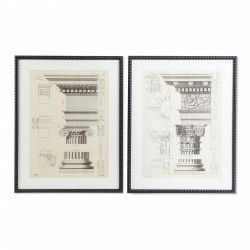 Cadre DKD Home Decor 60 x 3 x 76 cm Néoclassique (2 Unités)