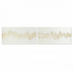 Cadre DKD Home Decor Abstrait 120 x 3 x 60 cm (2 Unités)