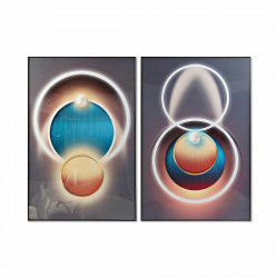 Schilderij DKD Home Decor 80 x 3 x 120 cm Modern (2 Stuks)