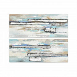 Cadre DKD Home Decor 150 x 3 x 60 cm Abstrait Moderne (2 Unités)