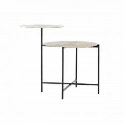 Side table DKD Home Decor Black Golden Aluminium Modern (73 x 53 x 61 cm)