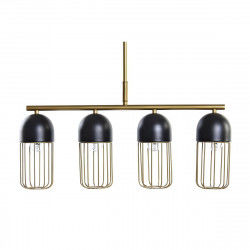 Ceiling Light DKD Home Decor Black Golden 220 V 50 W (60 x 11 x 26 cm)