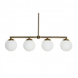 Ceiling Light DKD Home Decor Golden White (82 x 15 x 20 cm)