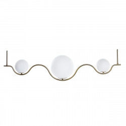 Ceiling Light DKD Home Decor Golden White 220W (100 x 20 x 25 cm)