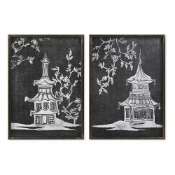 Quadro DKD Home Decor 50 x 2,8 x 70 cm Orientale (2 Unità)