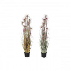 Decoratieve plant DKD Home Decor Bruin Polyethyleen Groen PVC 40 x 40 x 120...