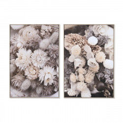 Quadro DKD Home Decor 83 x 4,5 x 122,5 cm 83 x 4,5 x 123 cm Fiori Cottage (2...